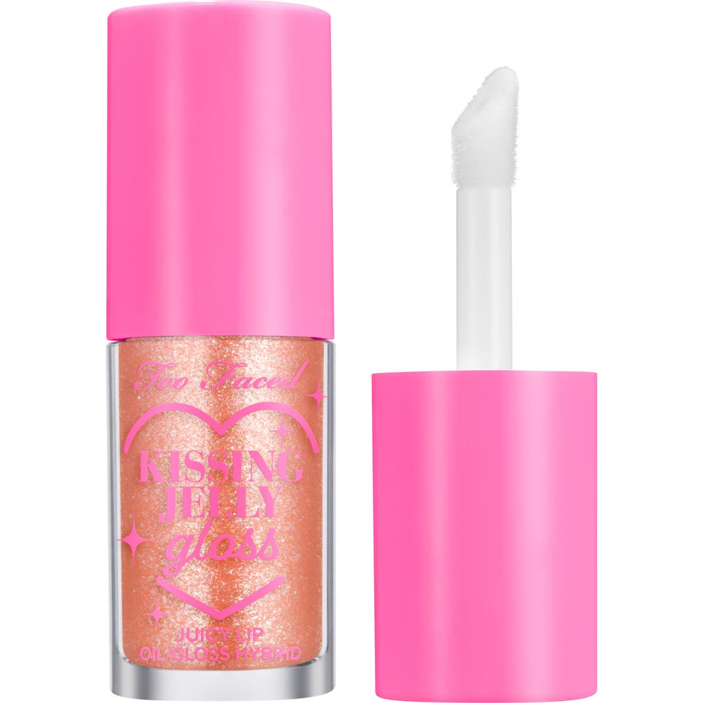 Too Faced Kissing Jelly Lip Oil Gloss In Multi