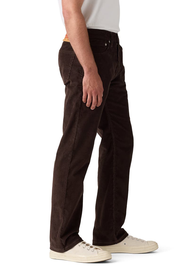 505™ Relaxed Straight Leg Corduroy Jeans, Alternate, color, BLACK COFFEE