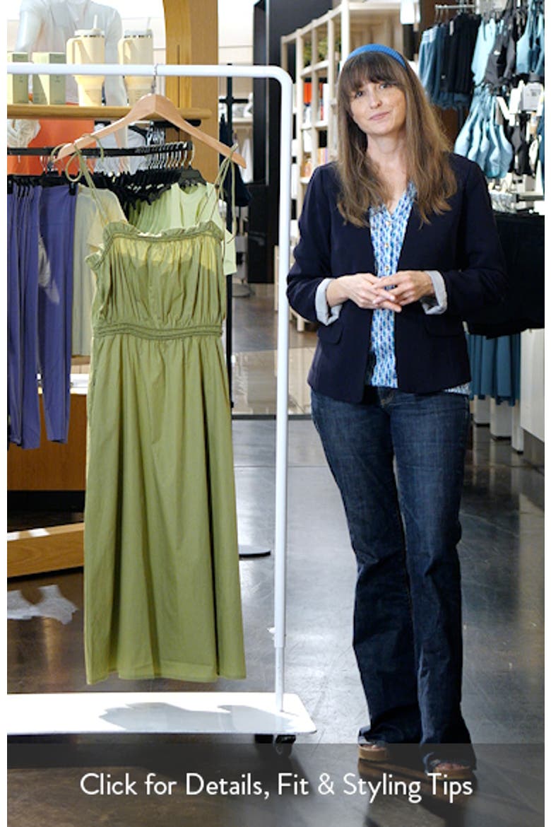 Cotton Poplin Midi Dress video