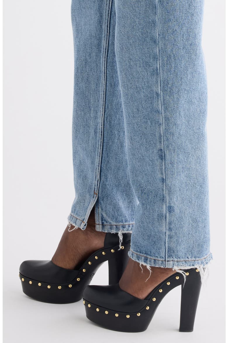 Barrel Leg Jeans, Alternate, color, TIGER LILY BLUE