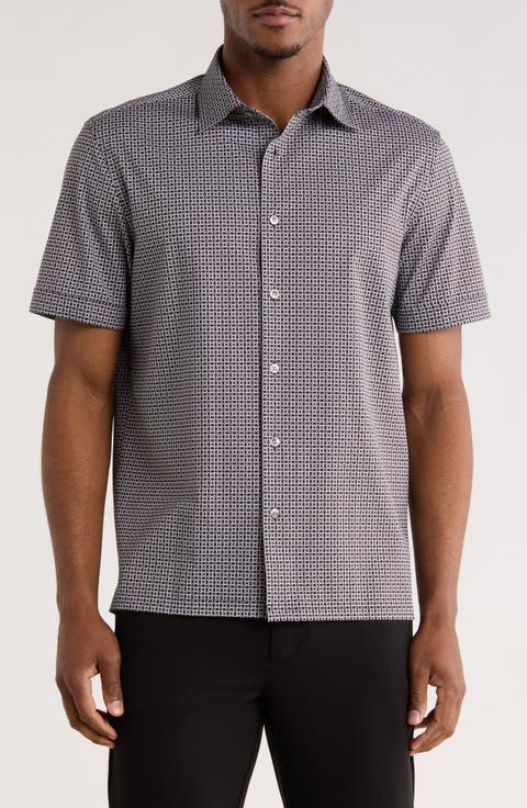 Short Sleeve Button-Up Shirt