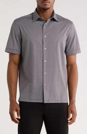 Bugatchi Short Sleeve Button-Up Shirt