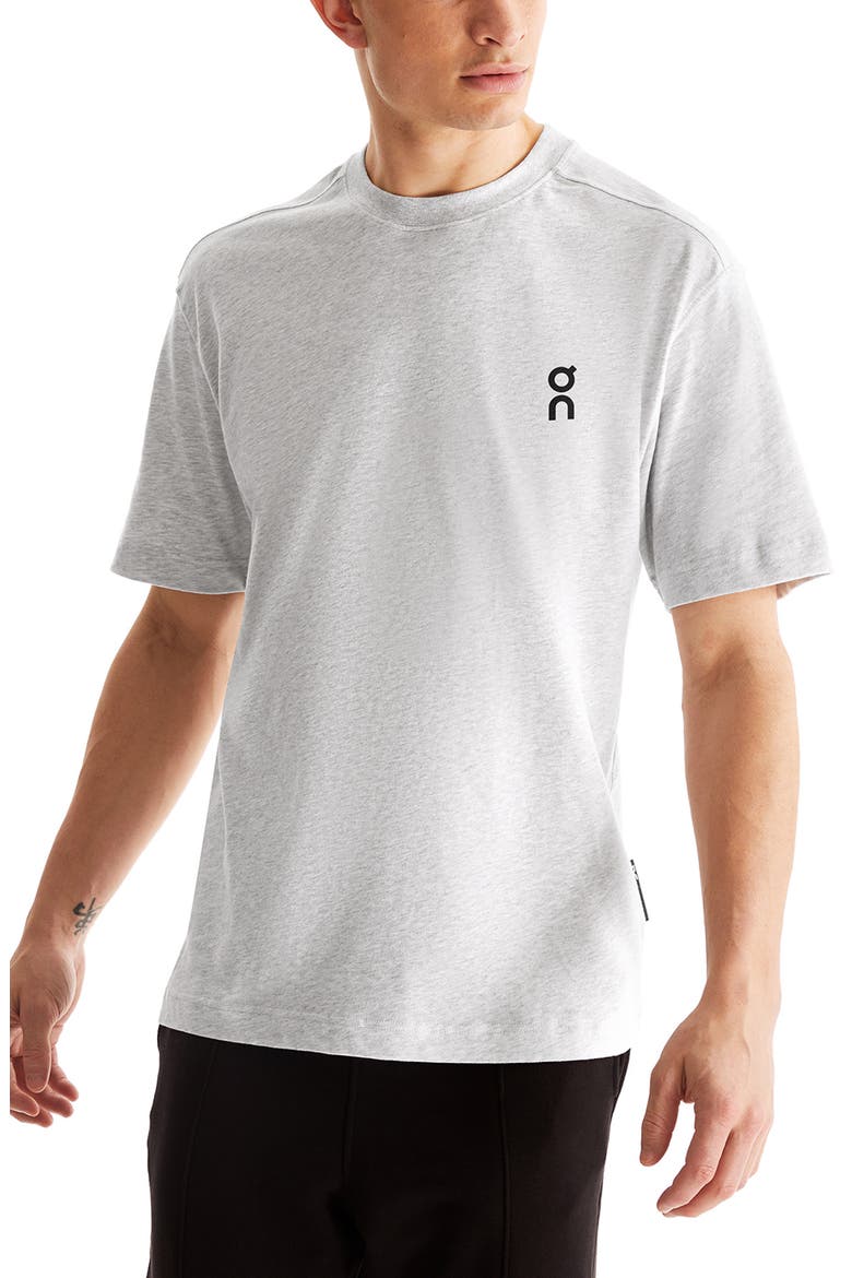 Club T Oversize Organic Cotton T-Shirt, Main, color, CRATER
