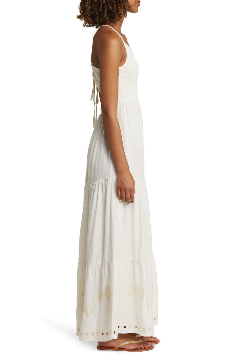 Rip Curl Pacific Dreams Smocked Maxi Dress, Alternate, color, 