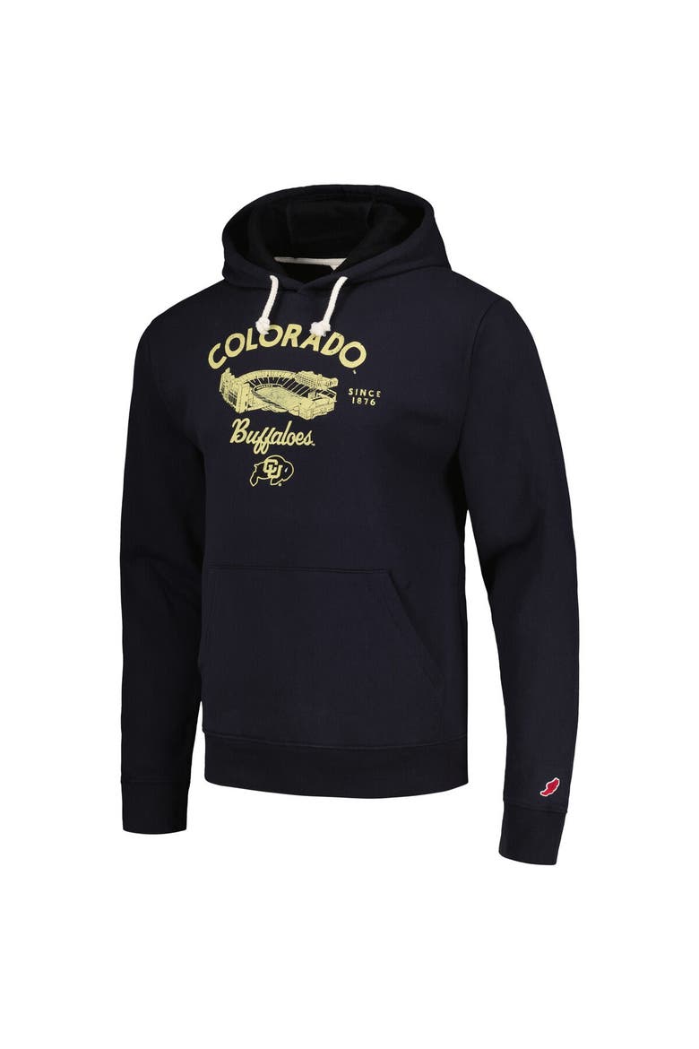 Men's League Collegiate Wear Black Colorado Buffaloes Stadium Essential Pullover Hoodie, Alternate, color, Black