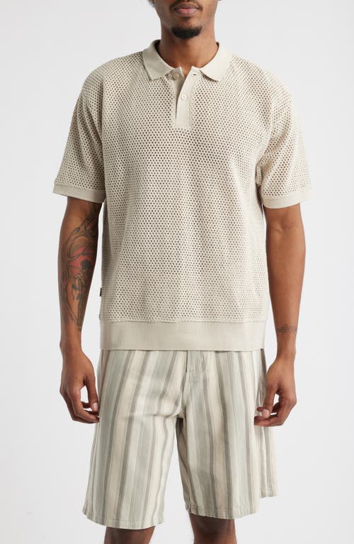 Obey Saratoga Open Stitch Cotton Polo