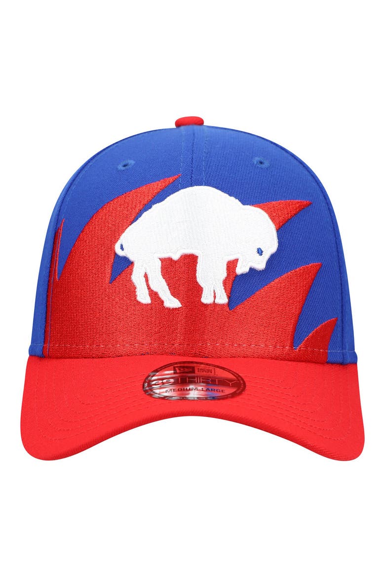 Men's New Era Royal/Red Buffalo Bills Surge 39THIRTY Flex Hat, Alternate, color, ROYAL