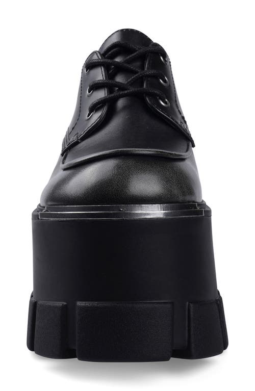 Zigi Jami Platform Derby In Black