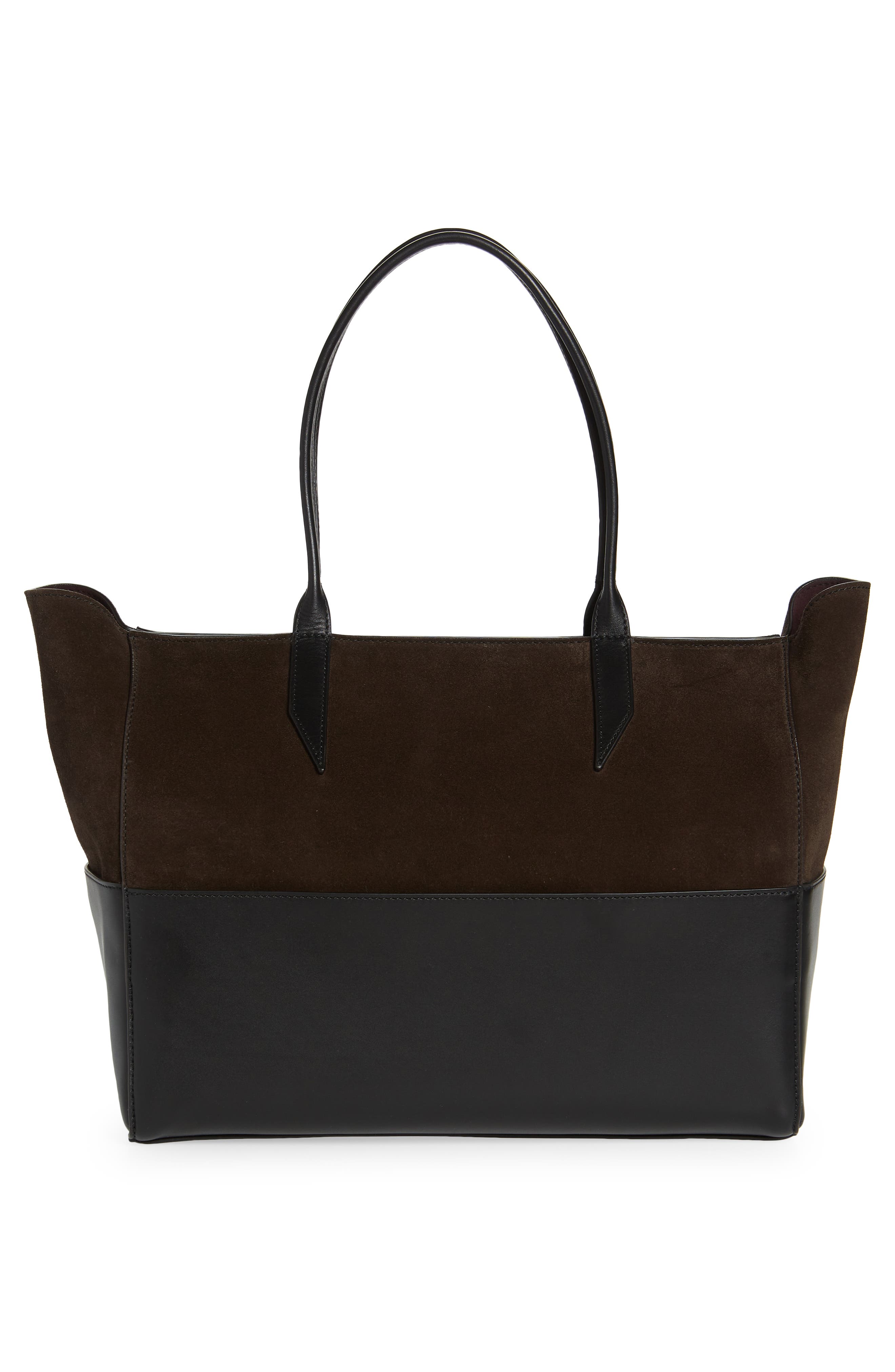 Métier London Small Incognito Cabas Leather Tote, Alternate, color, 