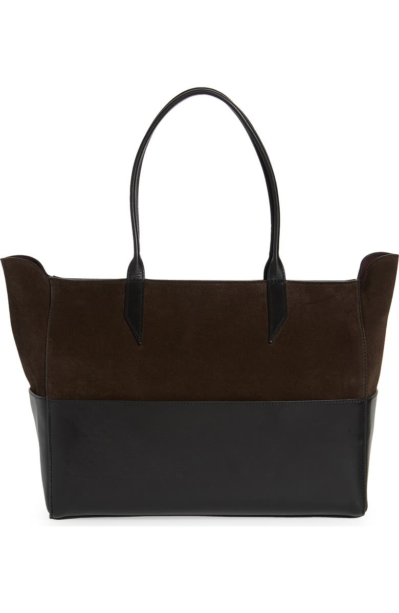 Métier London Small Incognito Cabas Leather Tote, Alternate, color,