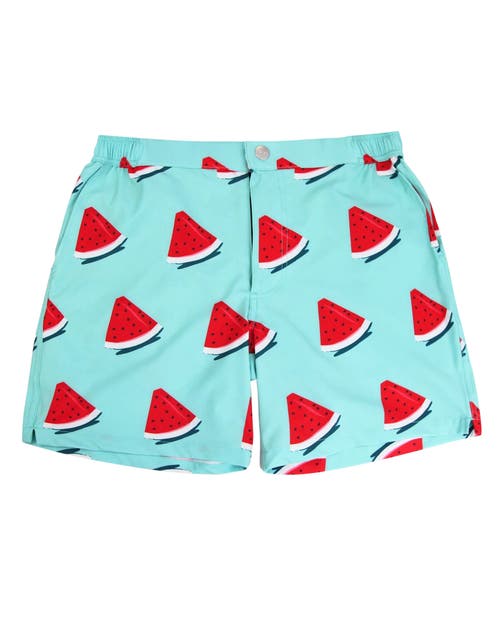 Mosmann Australia Swim Shorts In Blue