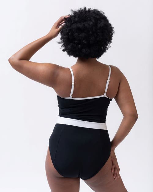 Lime Ricki Swimwear Classic One-piece In Black