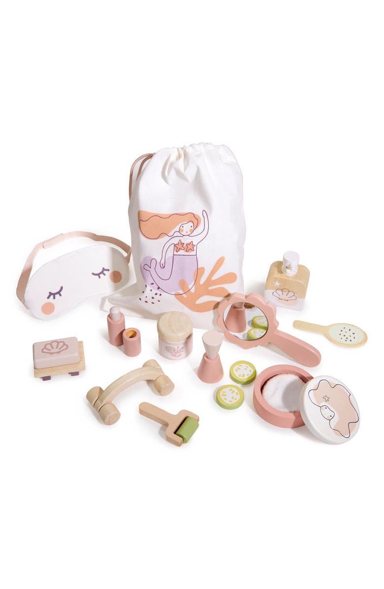Tender Leaf Toys Spa Retreat Wooden Playset, Main, color, Multi