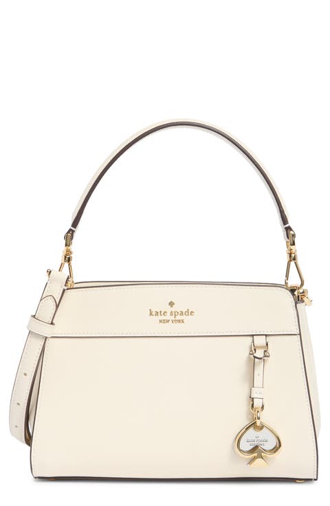 madison saffiano leather small satchel