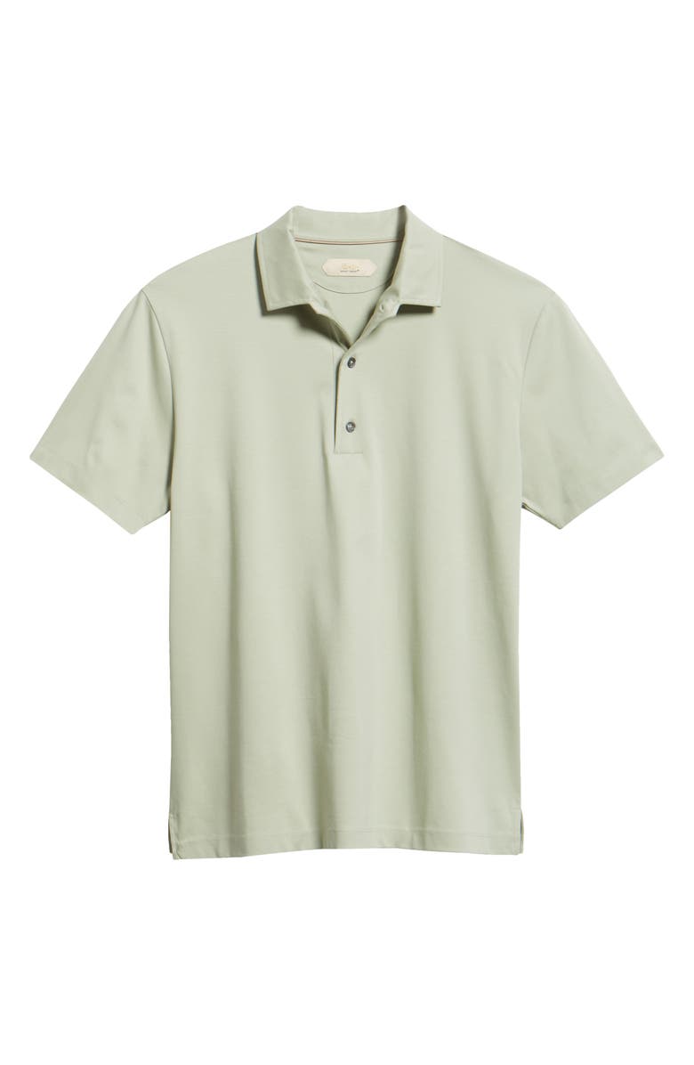 Aurélien AUR1 Solid Cotton Polo, Alternate, color, Olive