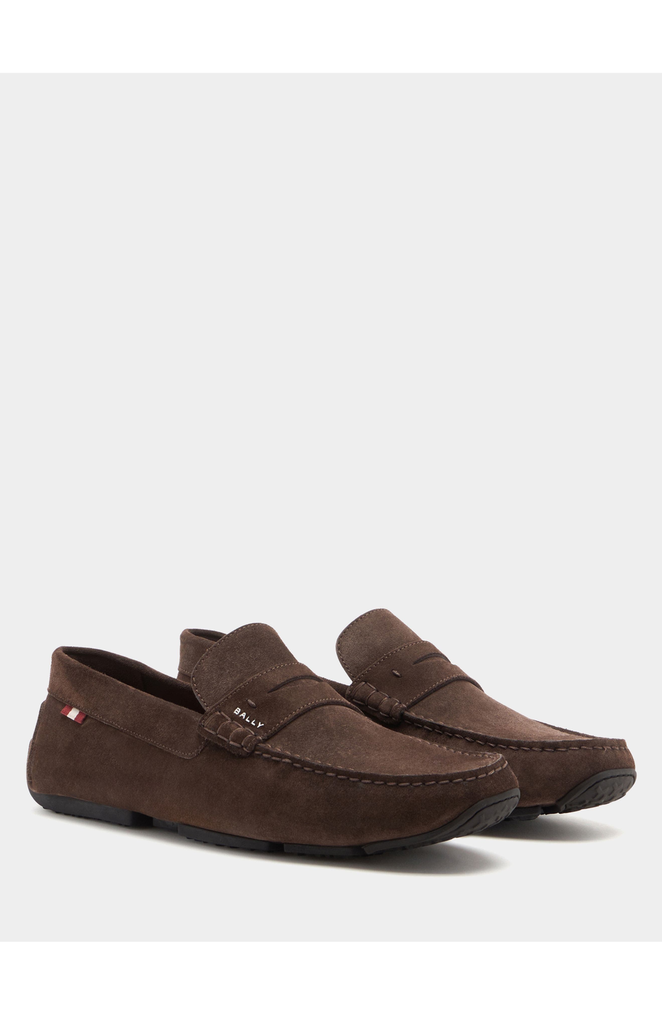 Bally Pilot Driver, Alternate, color, Ebano 21