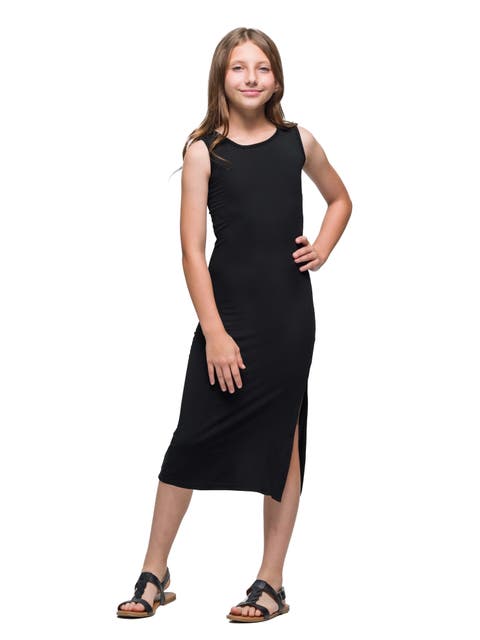 Side Slit Maxi Dress