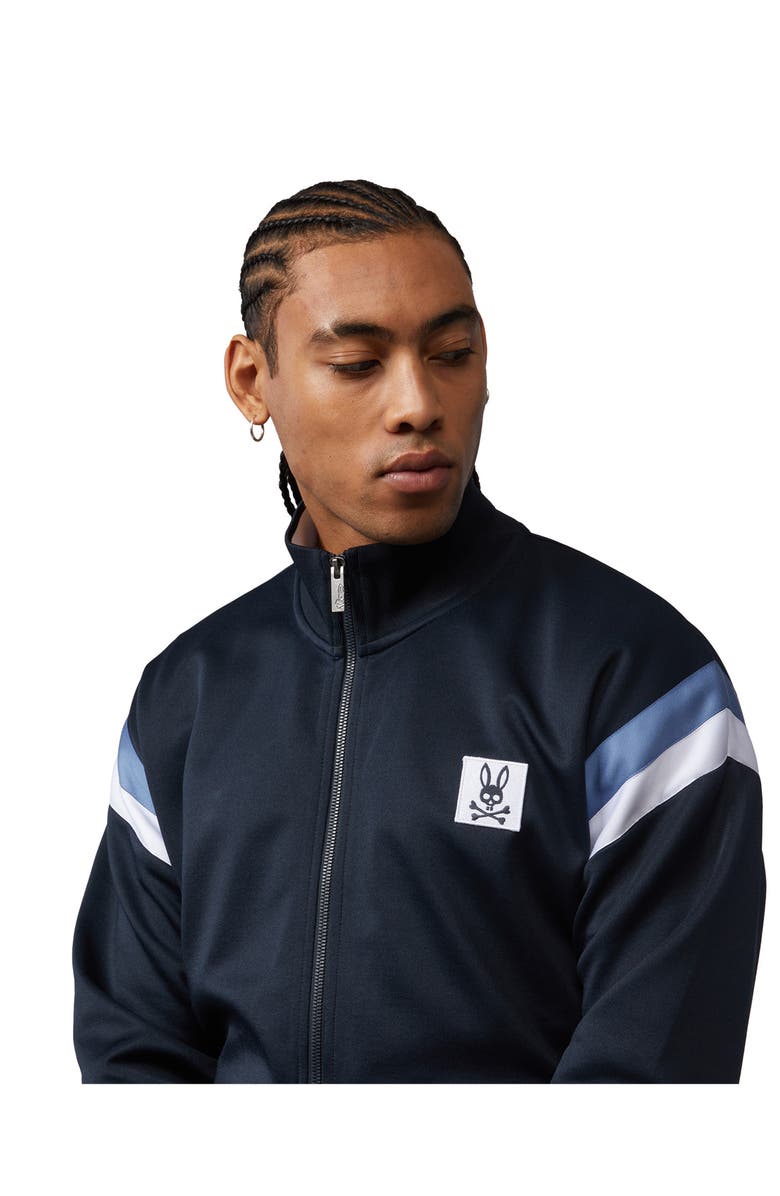 Psycho Bunny Men's Noah Track Jacket, Alternate, color, 