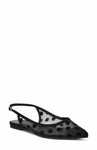 Nine West Brin Mesh Slingback Flat