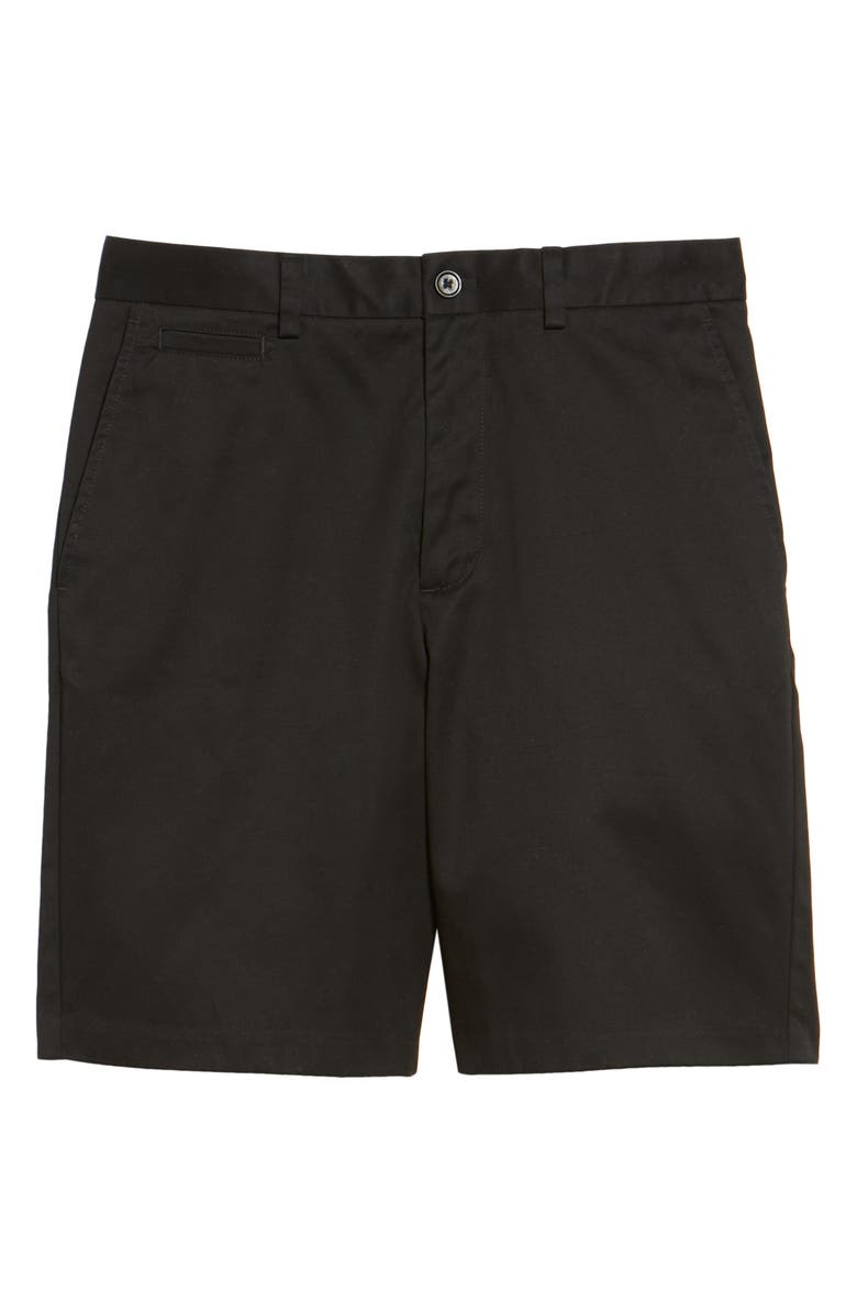 NORDSTROM MEN'S SHOP Nordstrom Smartcare<sup>™</sup> Flat Front Shorts, Alternate, color, 