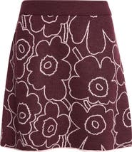Marimekko Tostva Pirto Unko Wool Blend Skirt