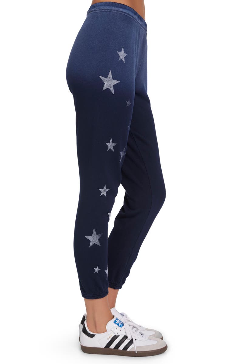 Lauren Moshi Alana Vintage Stars Sweatpants, Alternate, color, Navy Ombre