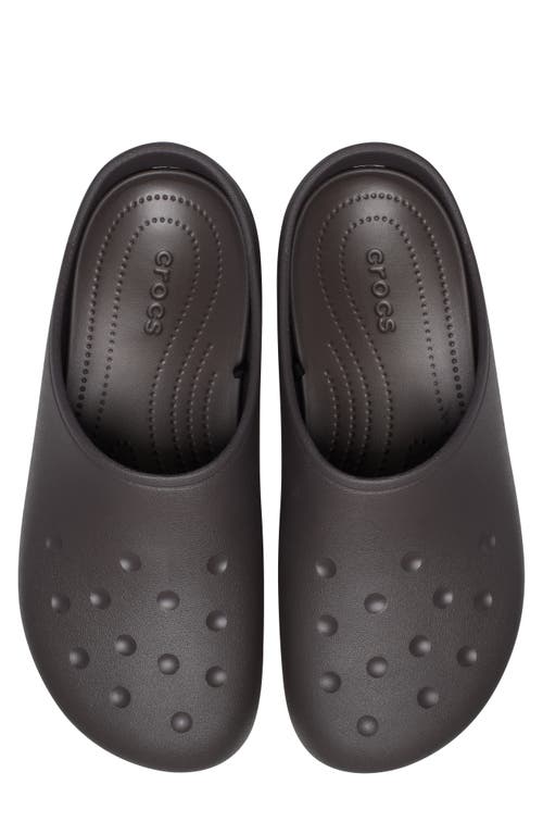 Crocs Gender Inclusive Classic Quiet Clog In Brown