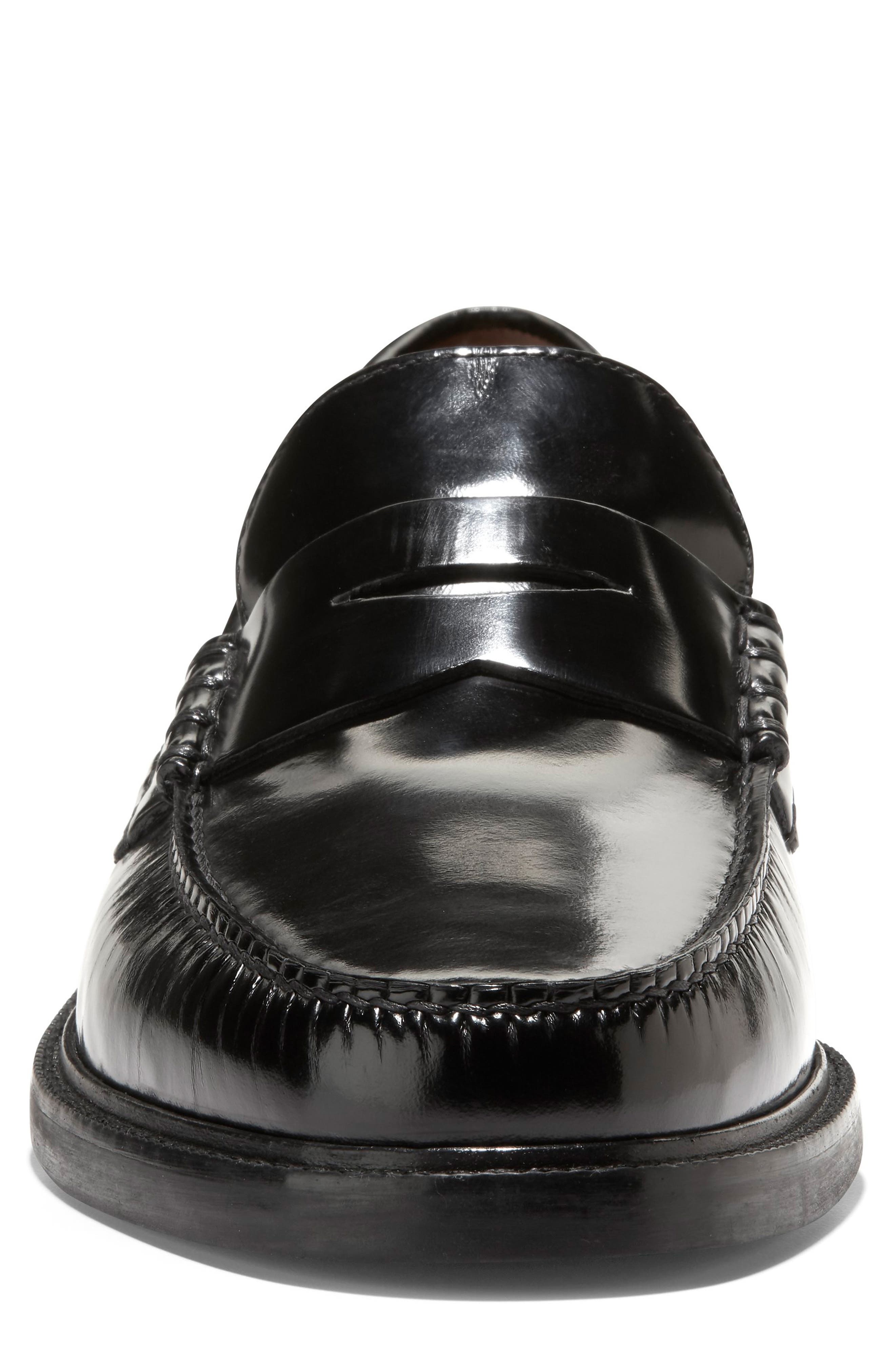 Cole Haan Pinch Prep Penny Loafer, Alternate, color, Black Brushoff