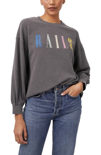Rails Signature Logo Sweatshirt In Multi