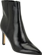 Calvin Klein Chrysta Snake Embossed Faux Leather Bootie