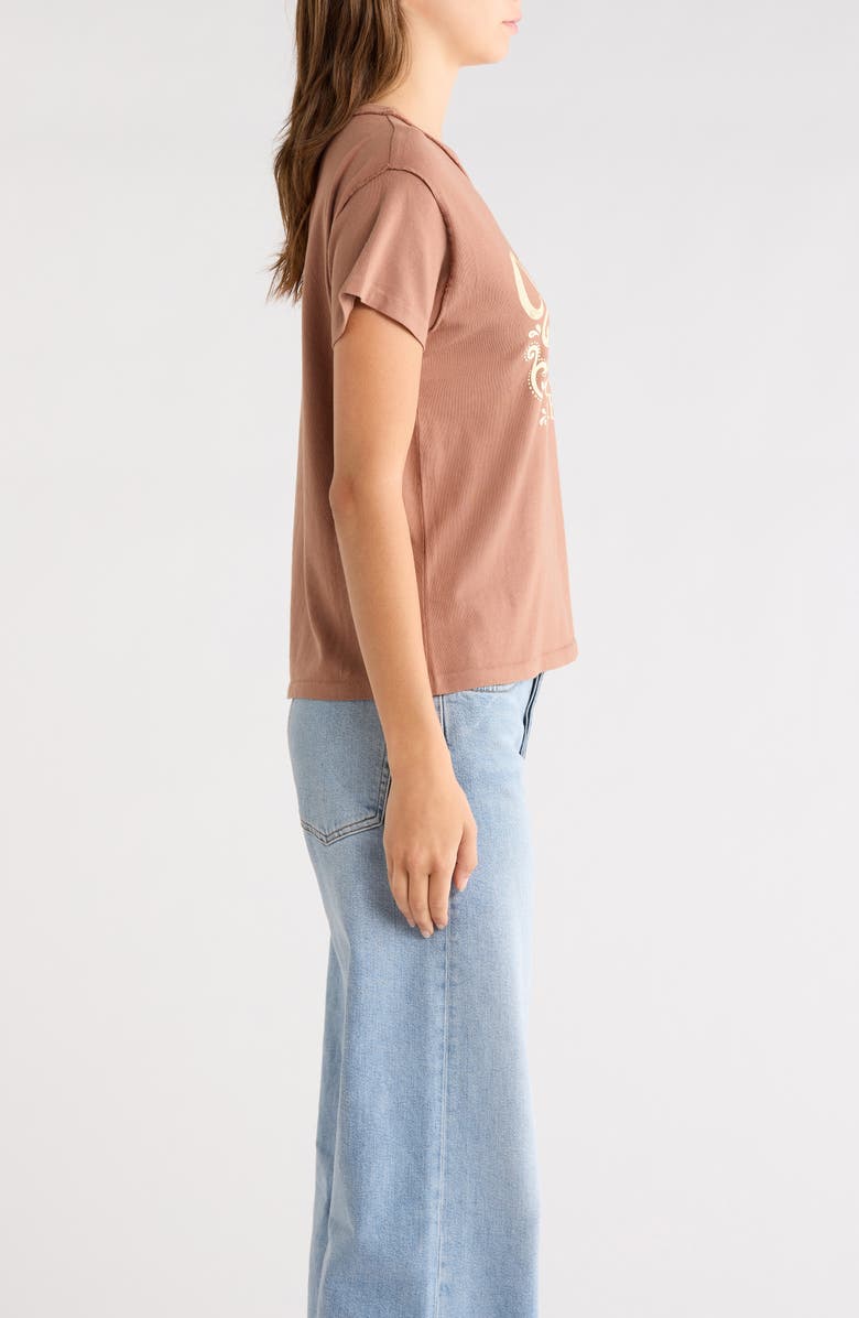 Daydreamer John Denver Country Roads Graphic T-Shirt, Alternate, color, Mocha Mousse