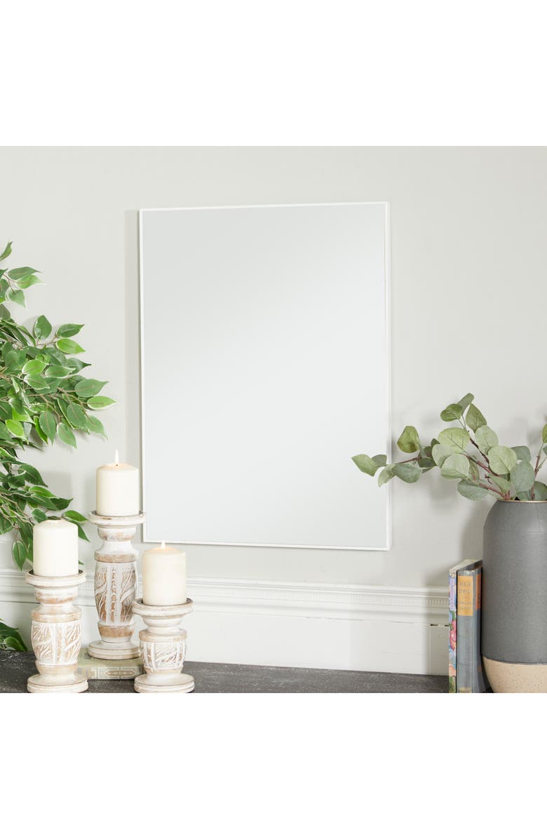 VIVIAN LUNE HOME Wooden Wall Mirror, Alternate, color,