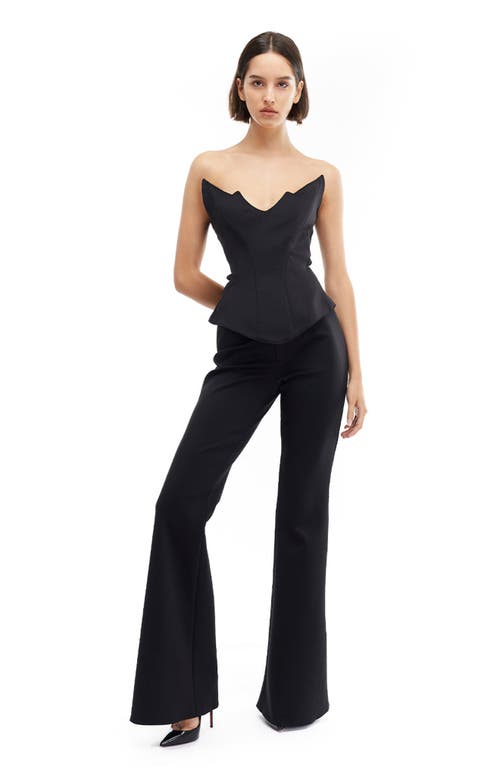Mother Of All April Zipper Corset In Black