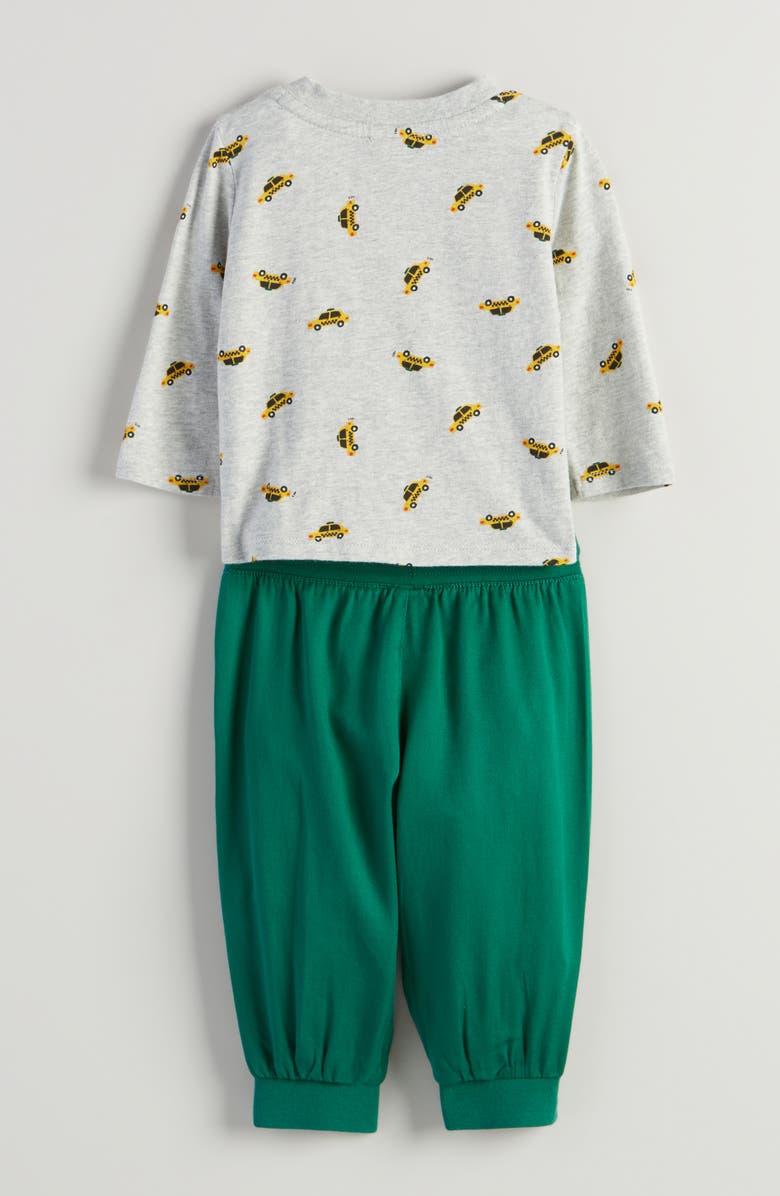 Tucker + Tate T-Shirt & Joggers Set, Alternate, color, Grey Heather Taxi Toss- Green