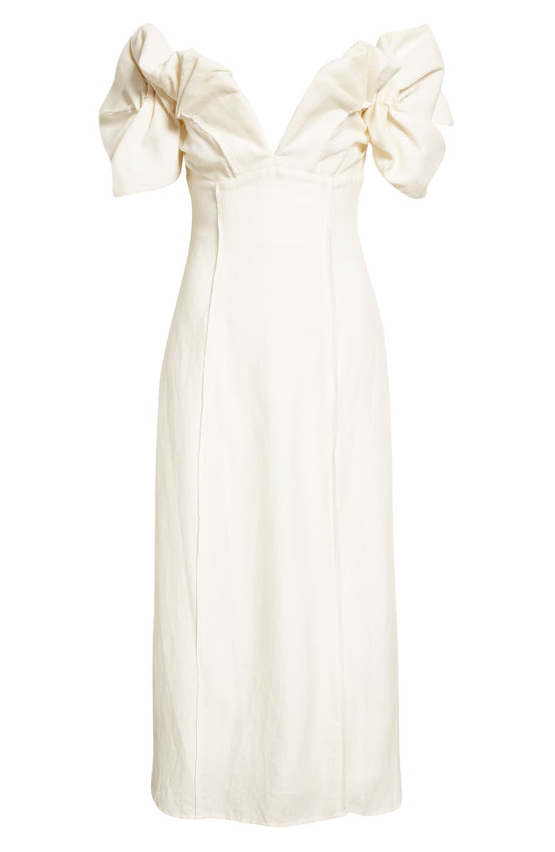 Cult Gaia Muna Off the Shoulder Dress, Alternate, color,