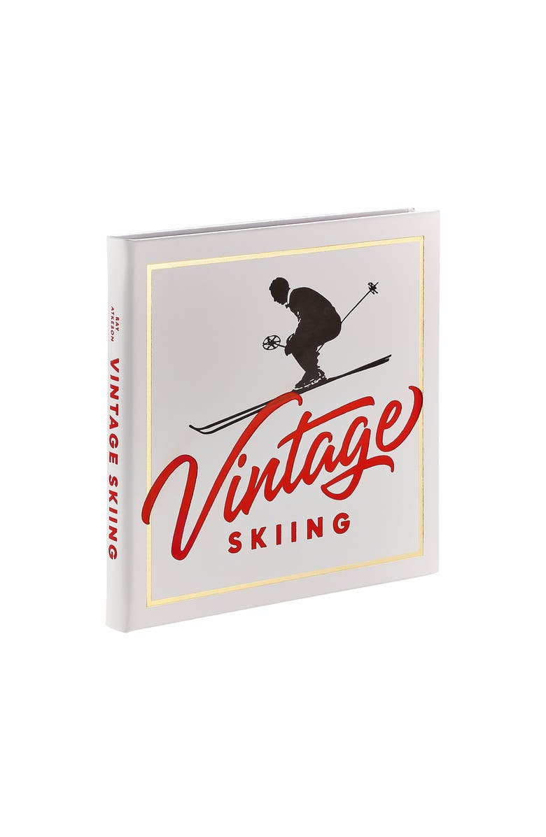 Graphic Image Vintage Skiing Nostalgic Images from the Golden Age of Skiing Leather Edition, Alternate, color, Cloud