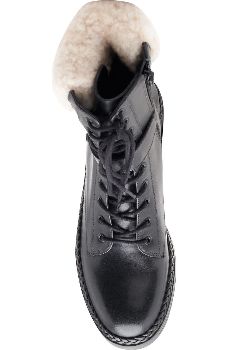 BCBGMAXAZRIA Helina Faux Shearling Bootie, Alternate, color,