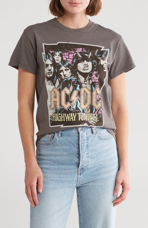 AC/DC Highway Graphic T-Shirt