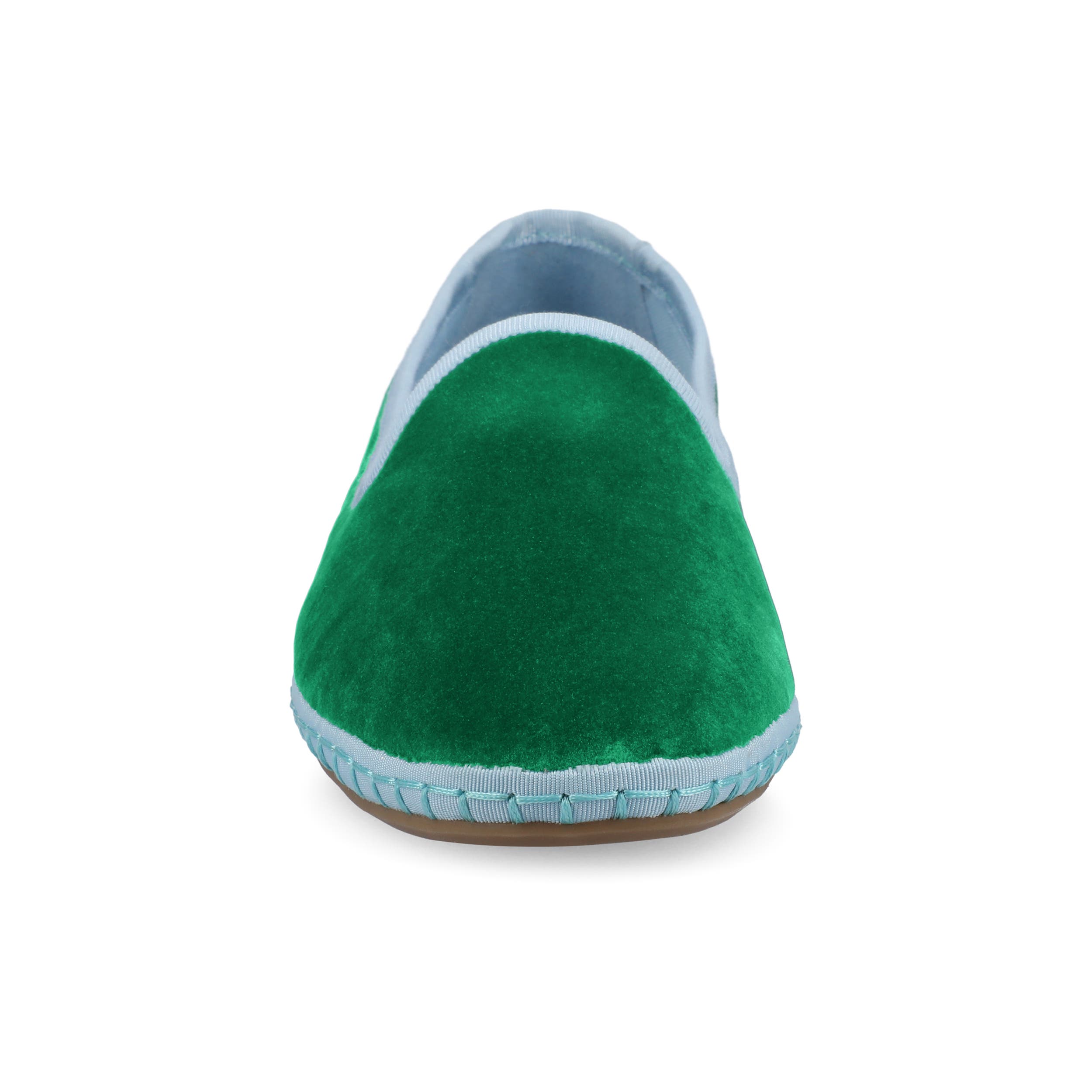 The Heron Loafers, Alternate, color, Heron Kelly Green Velvet