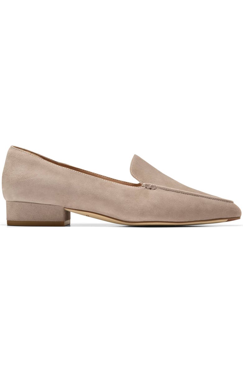 Cole Haan Valentina Pointed Toe Loafer, Alternate, color, Irish Cream Suede