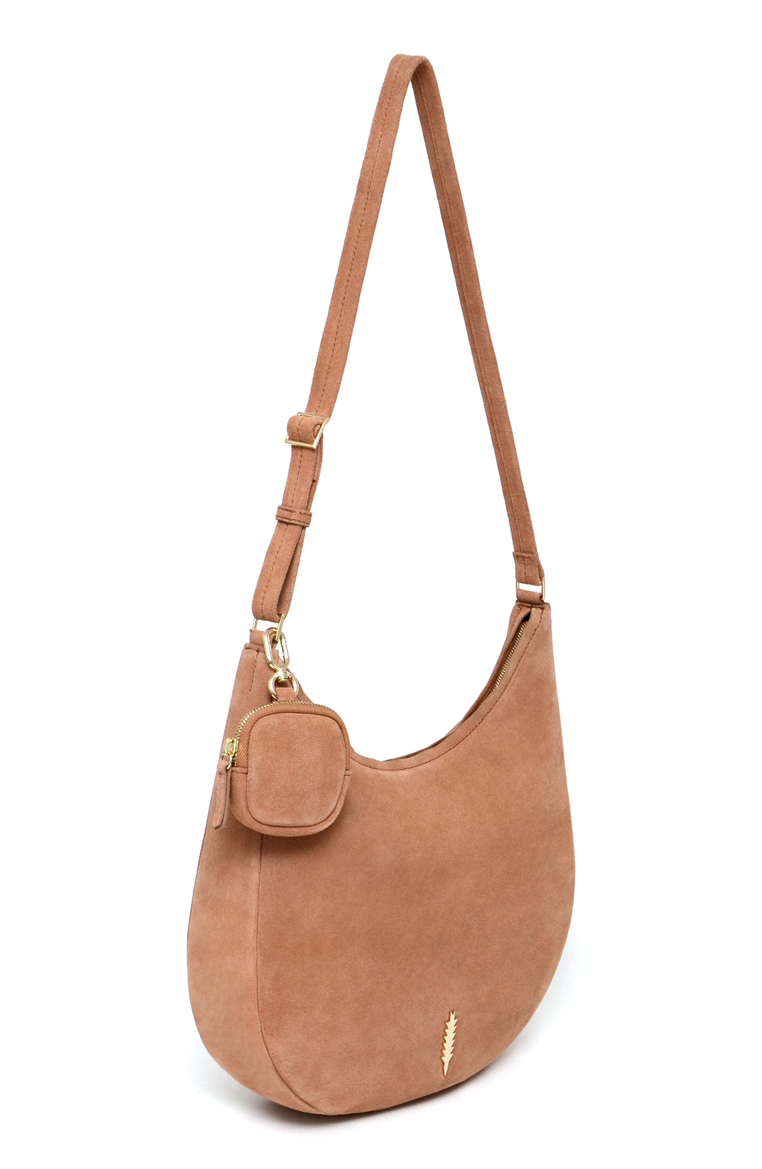 Thacker Liz Large Hobo Bag, Alternate, color, Cognac