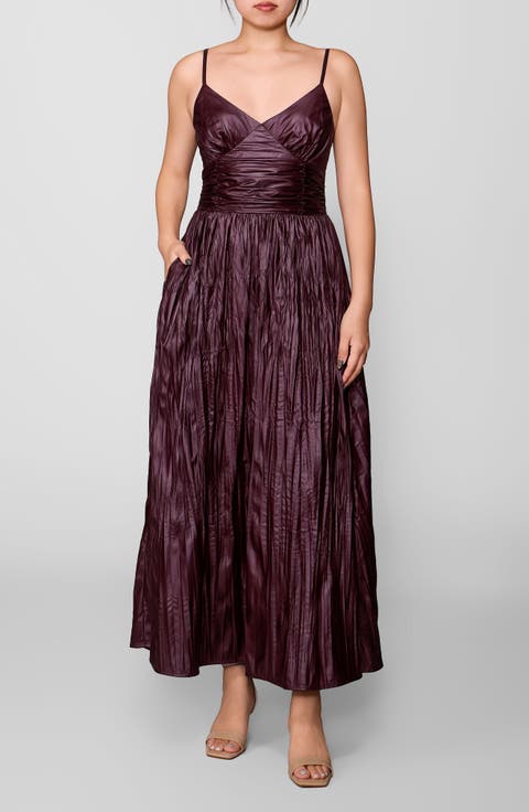 Faux Leather Dress
