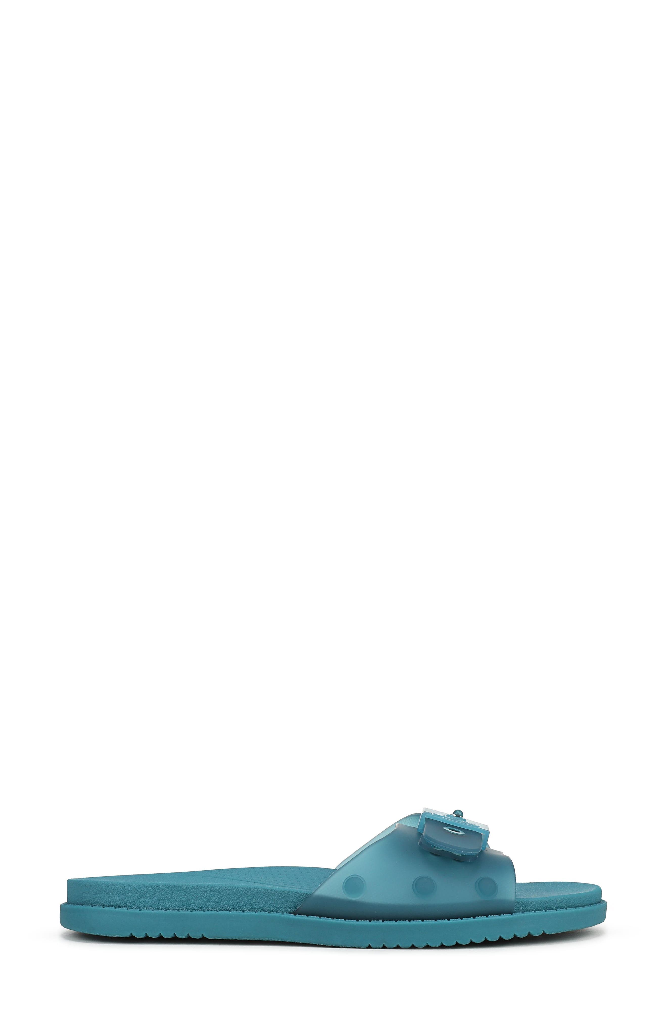 Original Slide Sandal, Alternate, color, AQUA MOON