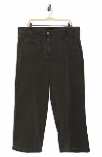 RUBY RD French Terry Denim Look Pants