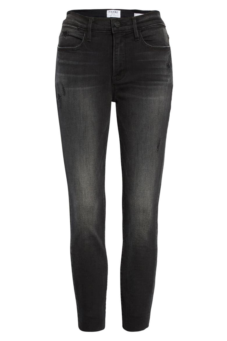 Le High Skinny Ankle Jeans, Alternate, color, JACQUELINE