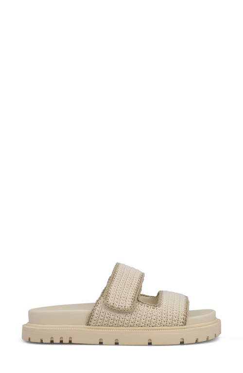 Mia Gabri Knit Sandal In Bone/sand