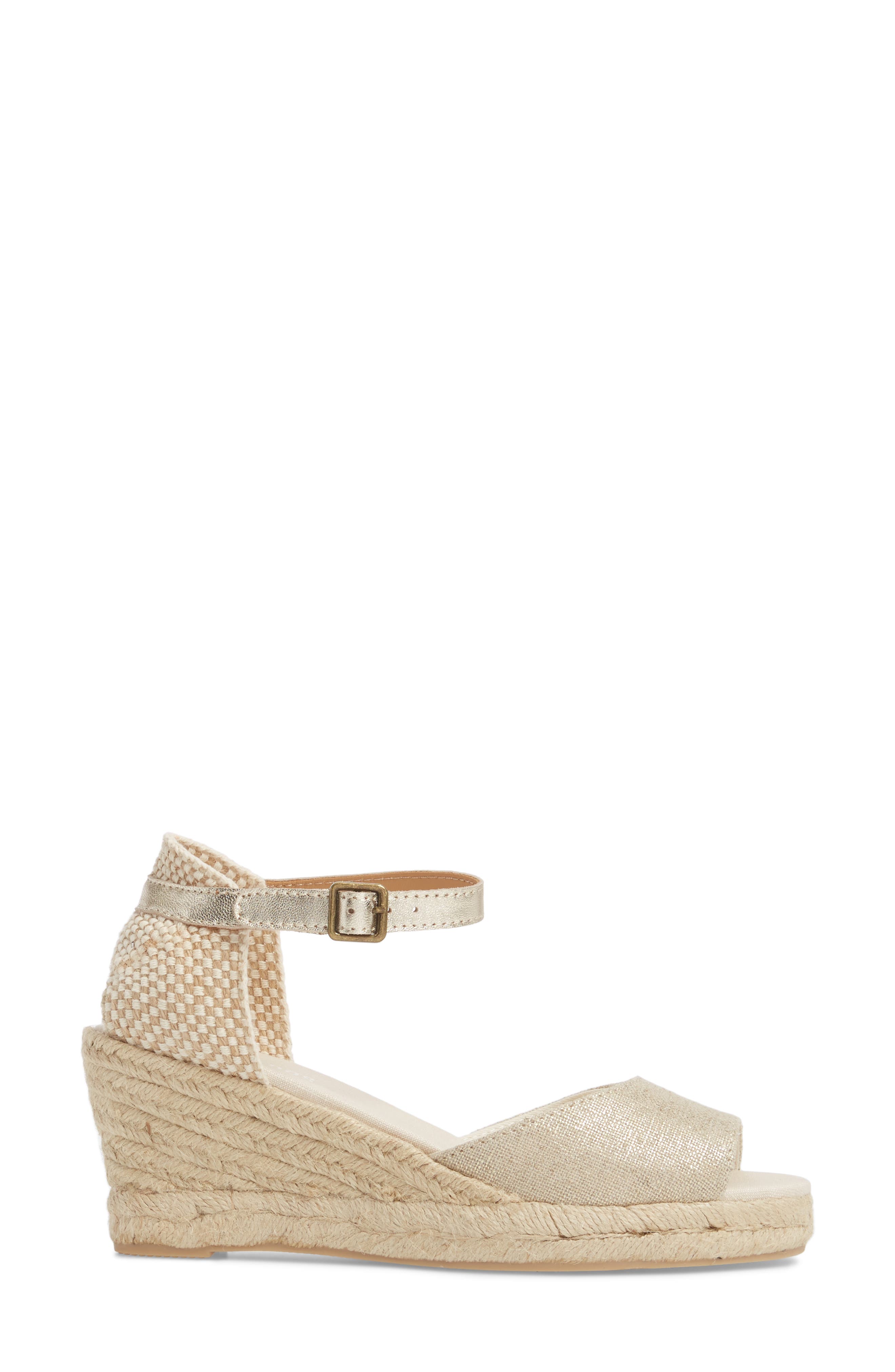 Soludos Espadrille Wedge Sandal, Alternate, color, 