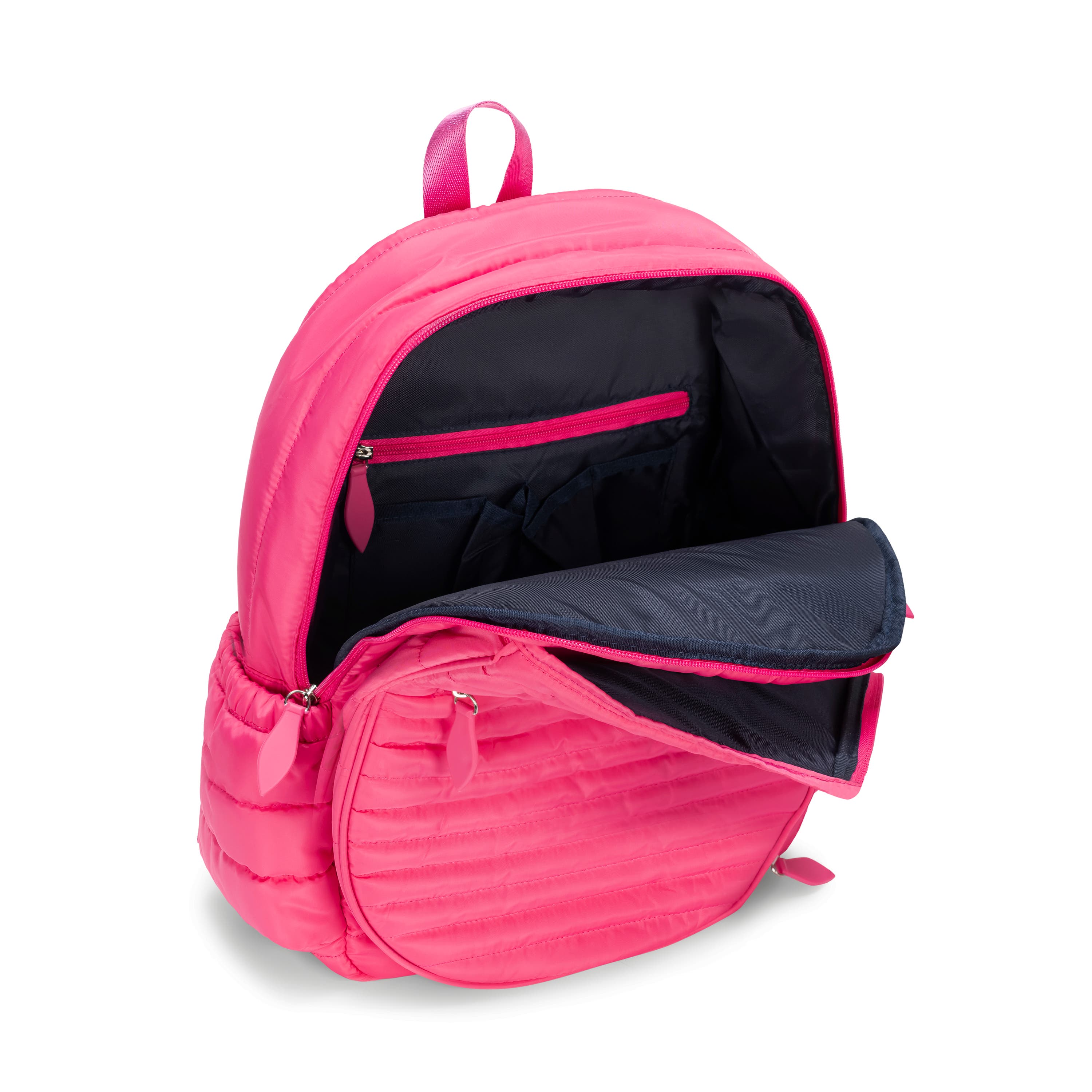 Jr. Love Tennis Backpack, Alternate, color, Bubble Gum Puffer