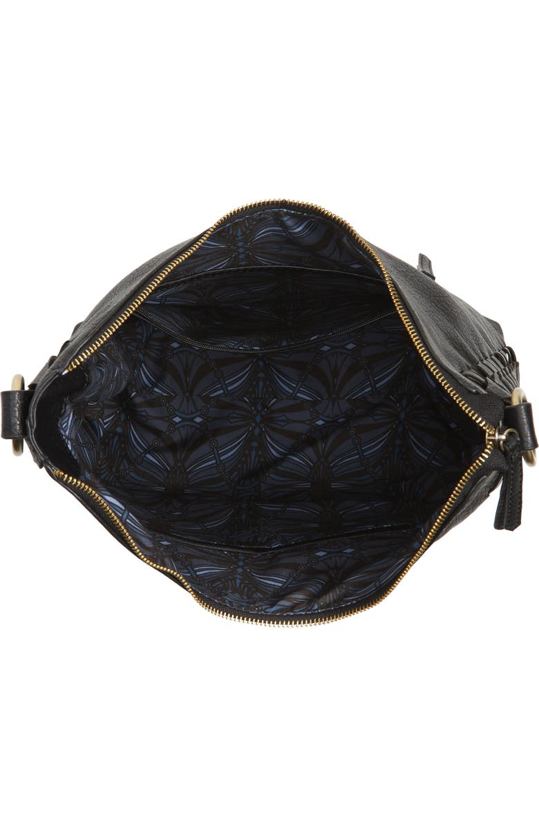 Sondra Roberts Faux Leather Hobo, Alternate, color,