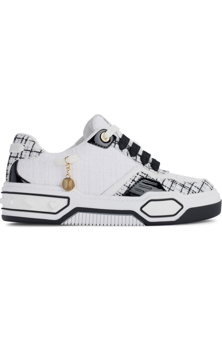 KARL LAGERFELD PARIS Charna Lace Up Sneaker, Alternate, color,